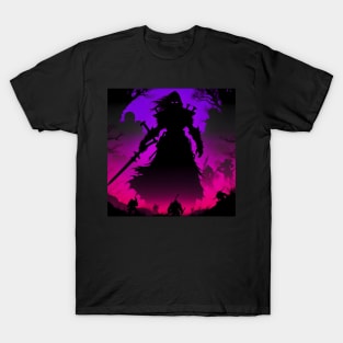 Necropunk warrior art T-Shirt